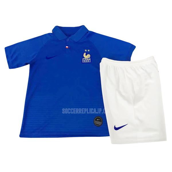 1919-2019 nike フランス ジュニア 青い レプリカ ユニフォーム