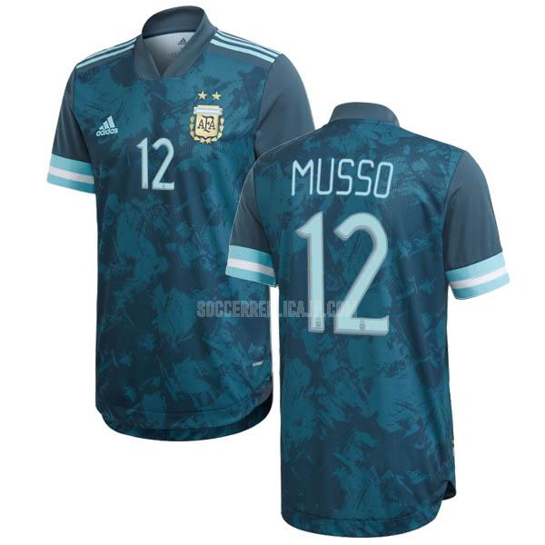 2020-2021 adidas アルゼンチン musso アウェイ レプリカ ユニフォーム