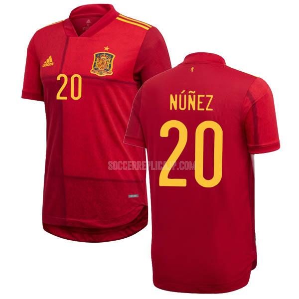 2020-2021 adidas スペイン nunez ホーム レプリカ ユニフォーム