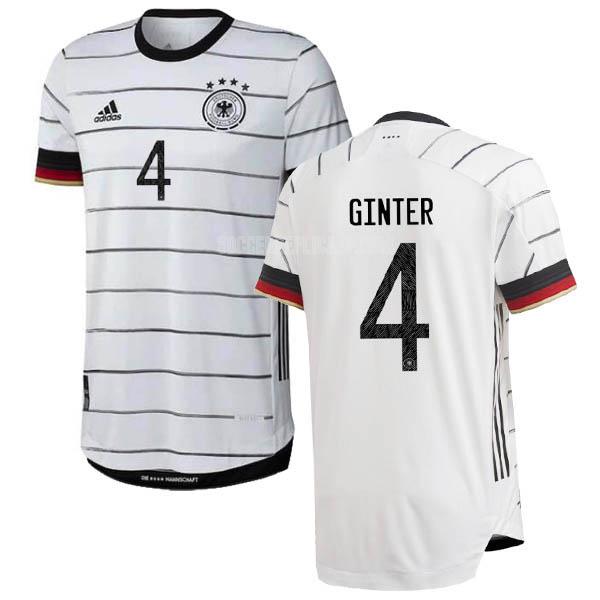 2020-2021 adidas ドイツ ginter ホーム レプリカ ユニフォーム