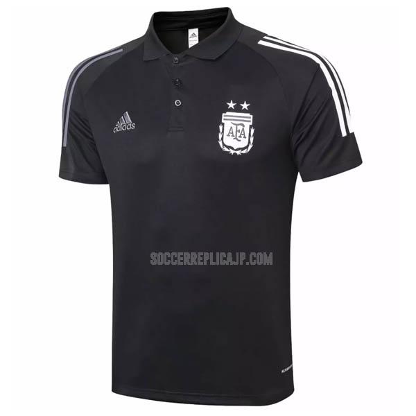 2020-21 adidas アルゼンチン ブラック ポロシャツ