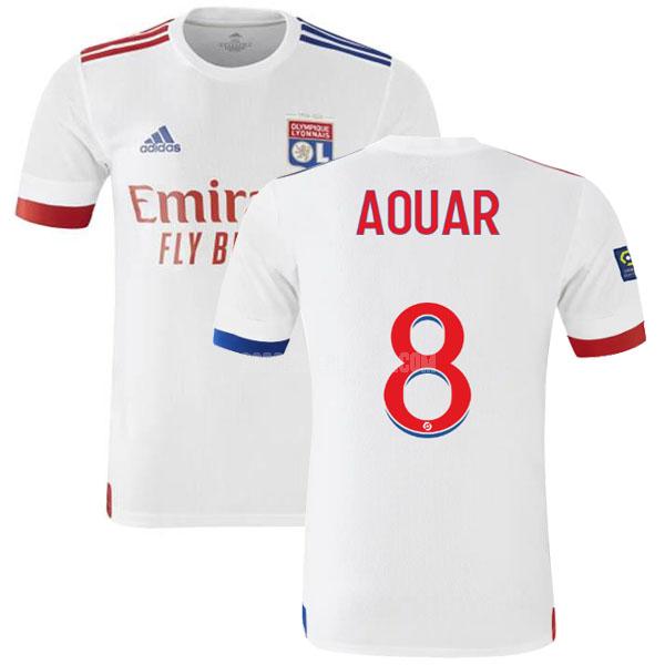 2020-21 adidas オリンピック リヨン aouar ホーム レプリカ ユニフォーム