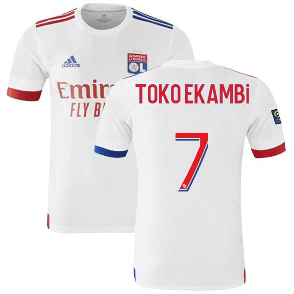 2020-21 adidas オリンピック リヨン toko ekambi ホーム レプリカ ユニフォーム