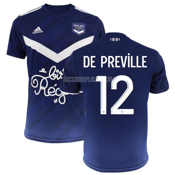 2020-21 adidas ボルドー de preville ホーム レプリカ ユニフォーム