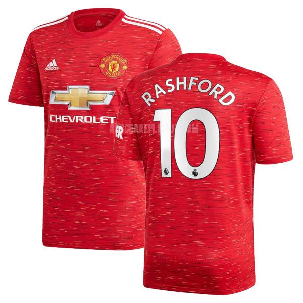 2020-21 adidas マンチェスター ユナイテッド rashford ホーム レプリカ ユニフォーム