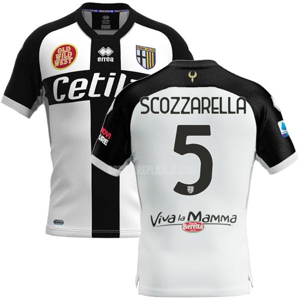 2020-21 errea パルマカルチョ scozzarella ホーム レプリカ ユニフォーム