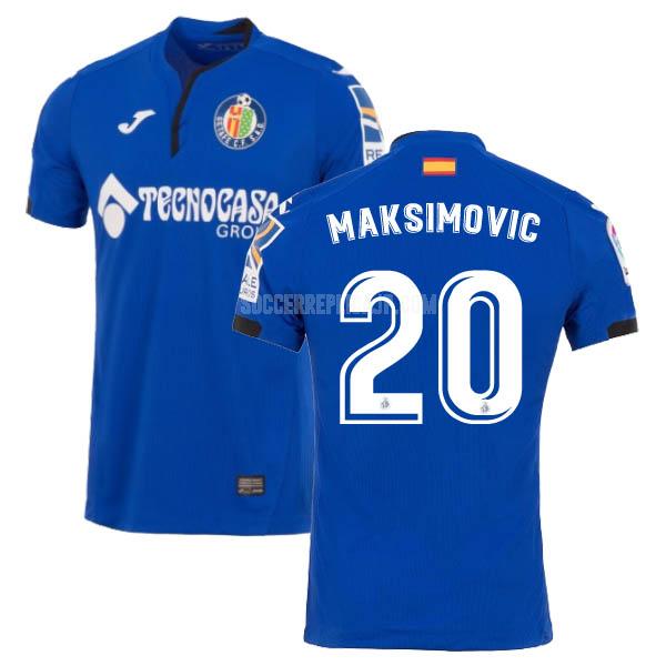 2020-21 joma ヘタフェcf maksimovic ホーム レプリカ ユニフォーム