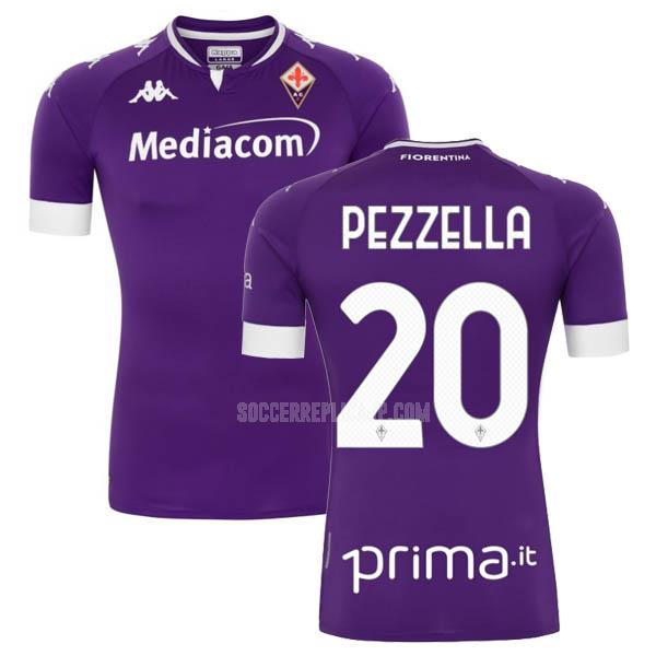 2020-21 kappa フィオレンティーナ pezzella ホーム レプリカ ユニフォーム