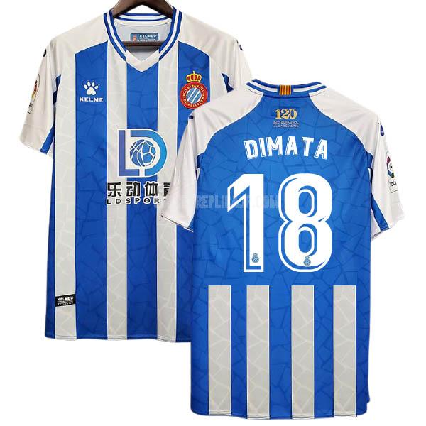 2020-21 kelme rcdエスパニョール dimata ホーム レプリカ ユニフォーム