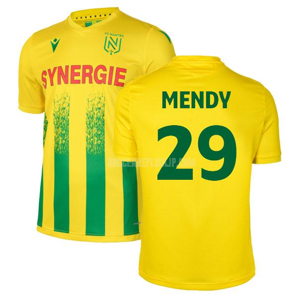 2020-21 macron fcナント mendy ホーム レプリカ ユニフォーム