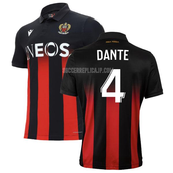 2020-21 macron ogcニース dante ホーム レプリカ ユニフォーム