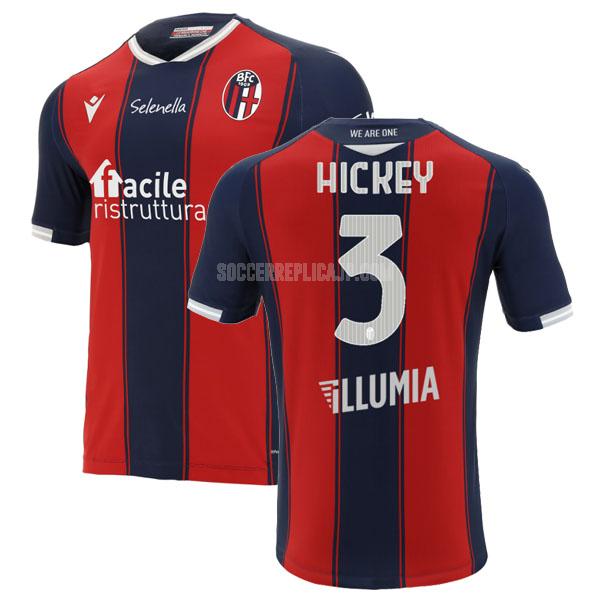 2020-21 macron ボローニャfc hickey ホーム レプリカ ユニフォーム