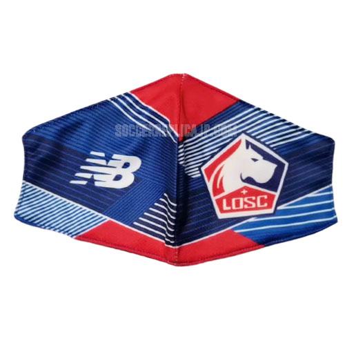 2020-21 new balance リールosc 青い-赤 マスク