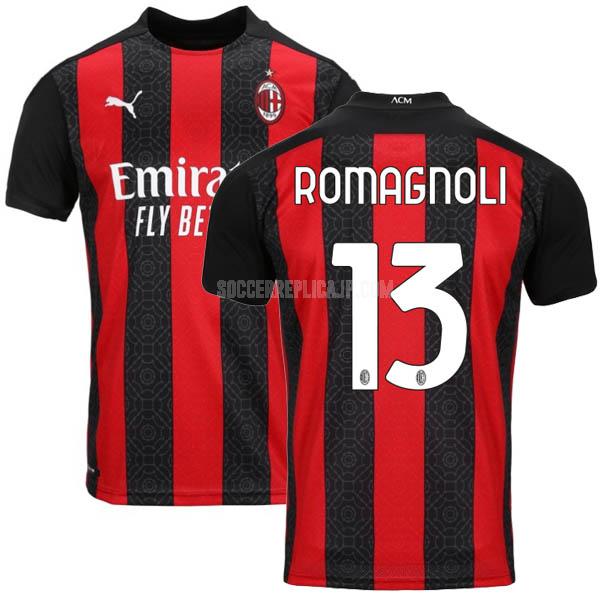 2020-21 puma acミラン romagnoli ホーム レプリカ ユニフォーム