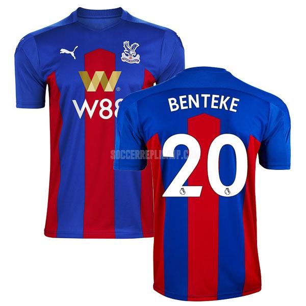 2020-21 puma クリスタル パレス benteke ホーム レプリカ ユニフォーム