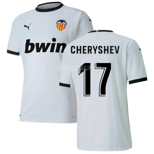 2020-21 puma バレンシアcf cheryshev ホーム レプリカ ユニフォーム