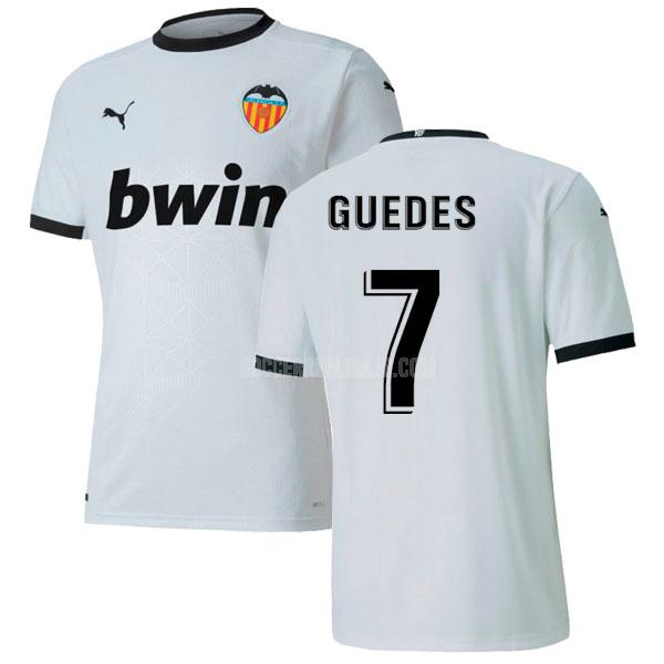 2020-21 puma バレンシアcf guedes ホーム レプリカ ユニフォーム