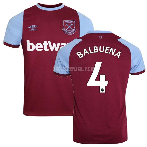 2020-21 umbro ウェストハム ユナイテッド balbuena ホーム レプリカ ユニフォーム