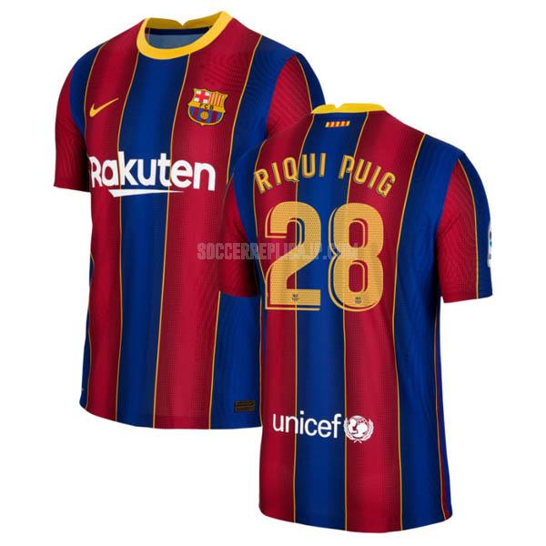 2020-21 ナイキ fcバルセロナ riqui puig ホーム レプリカ ユニフォーム