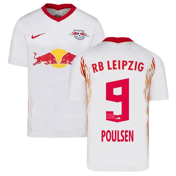 2020-21 ナイキ rbライプツィヒ poulsen ホーム レプリカ ユニフォーム