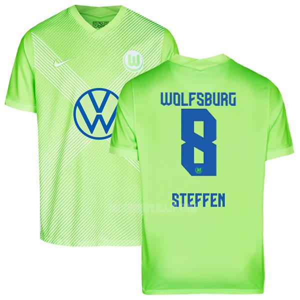 2020-21 ナイキ vflヴォルフスブルク steffen ホーム レプリカ ユニフォーム