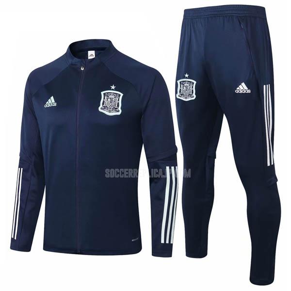 2020 adidas スペイン 青い ジャケット