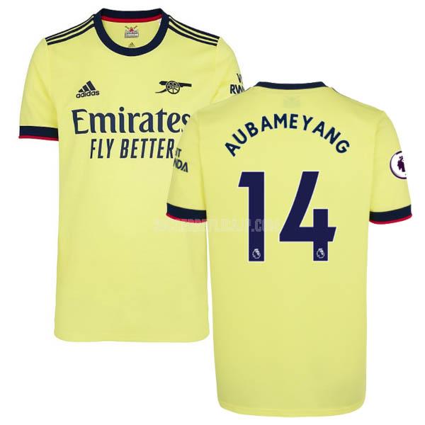 2021-22 adidas アーセナル aubameyang アウェイ レプリカ ユニフォーム