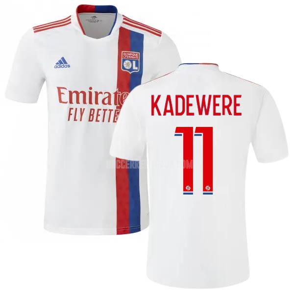 2021-22 adidas オリンピック リヨン kadewere ホーム レプリカ ユニフォーム