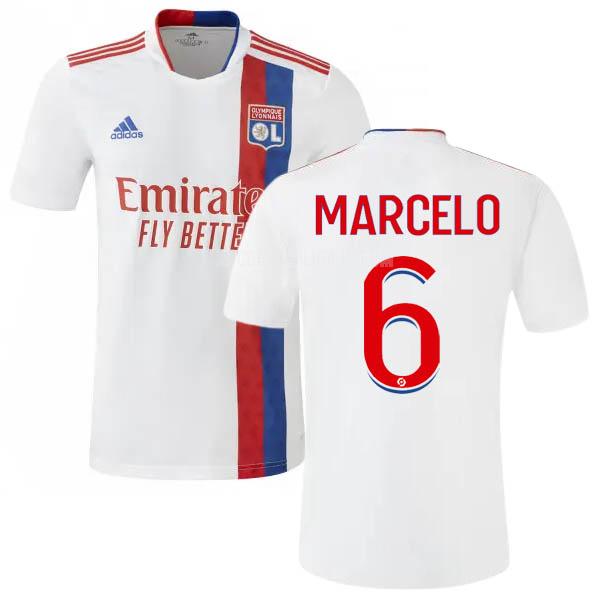 2021-22 adidas オリンピック リヨン marcelo ホーム レプリカ ユニフォーム