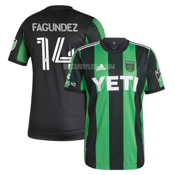 2021-22 adidas オースティンfc diego fagundez ホーム レプリカ ユニフォーム