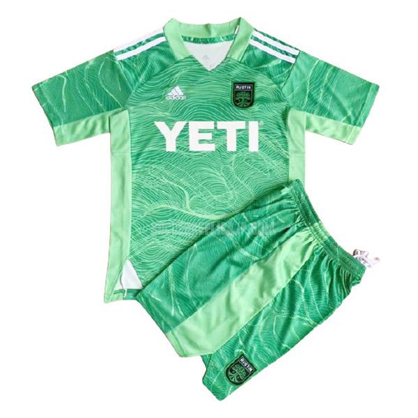 2021-22 adidas オースティンfc ジュニア gk 緑 レプリカ ユニフォーム