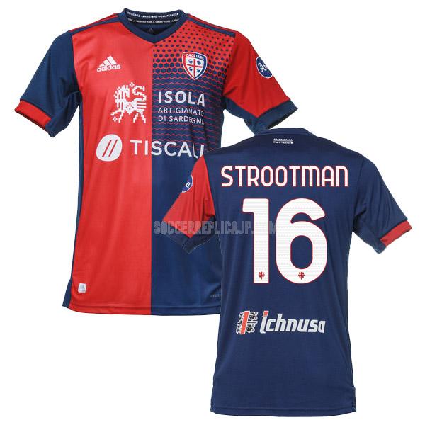 2021-22 adidas カリアリ strootman ホーム レプリカ ユニフォーム