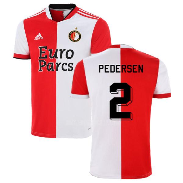 2021-22 adidas フェイエノールト pedersen ホーム レプリカ ユニフォーム