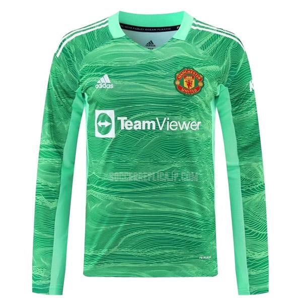 2021-22 adidas マンチェスター ユナイテッド 長袖gk 緑 ユニフォーム