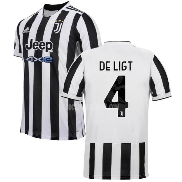 2021-22 adidas ユヴェントス de ligt ホーム レプリカ ユニフォーム