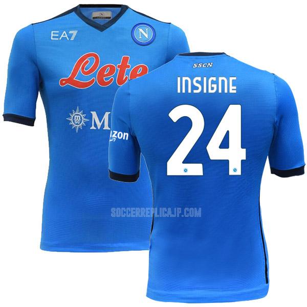 2021-22 ea7 ナポリ insigne ホーム レプリカ ユニフォーム