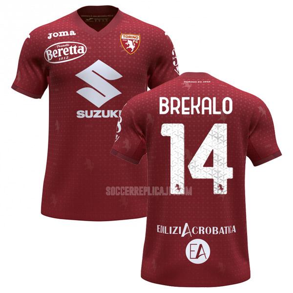 2021-22 joma トリノfc brekalo ホーム レプリカ ユニフォーム