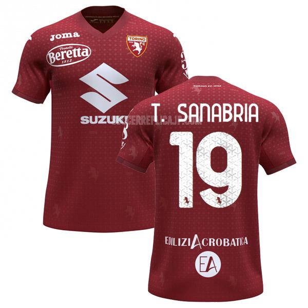 2021-22 joma トリノfc t. sanabria ホーム レプリカ ユニフォーム