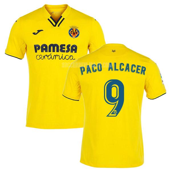 2021-22 joma ビジャレアル paco alcacer ホーム レプリカ ユニフォーム