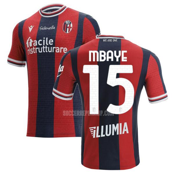 2021-22 macron ボローニャfc mbaye ホーム レプリカ ユニフォーム