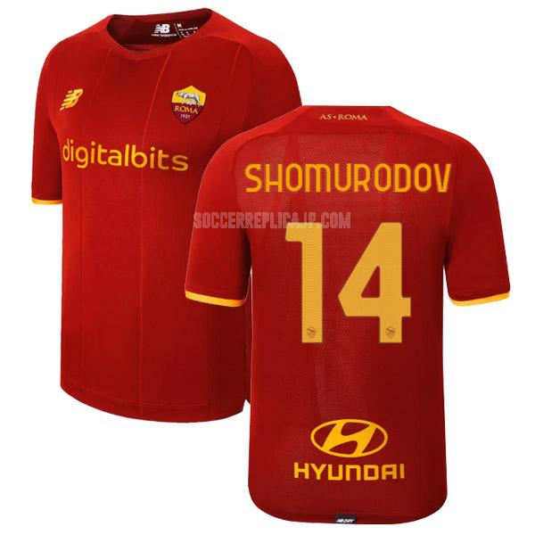 2021-22 new balance asローマ shomurodov ホーム レプリカ ユニフォーム