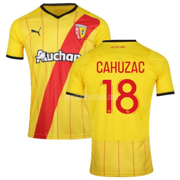 2021-22 puma rcランス y. cahuzac ホーム レプリカ ユニフォーム