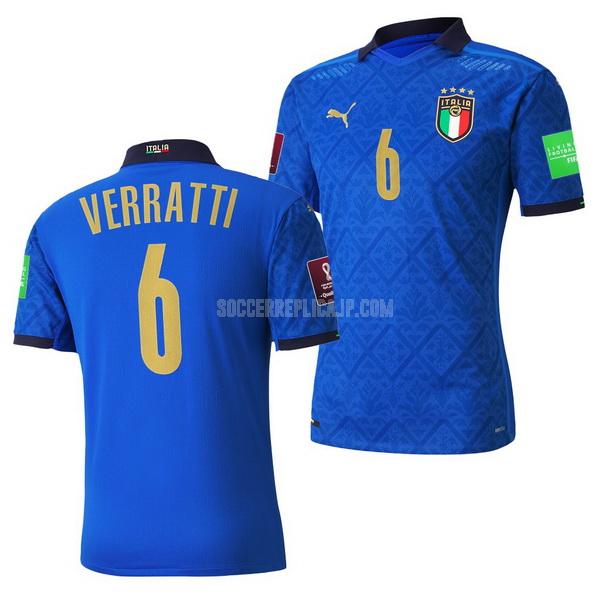 2021-22 puma イタリア verratti ホーム レプリカ ユニフォーム