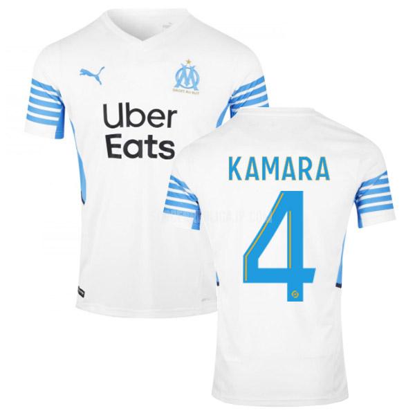 2021-22 puma オリンピック マルセイユ kamara ホーム レプリカ ユニフォーム