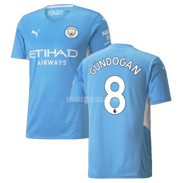 2021-22 puma マンチェスター シティ gundogan ホーム レプリカ ユニフォーム