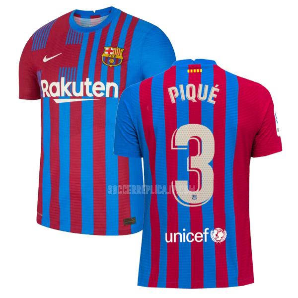 2021-22 ナイキ fcバルセロナ piqué ホーム ユニフォーム