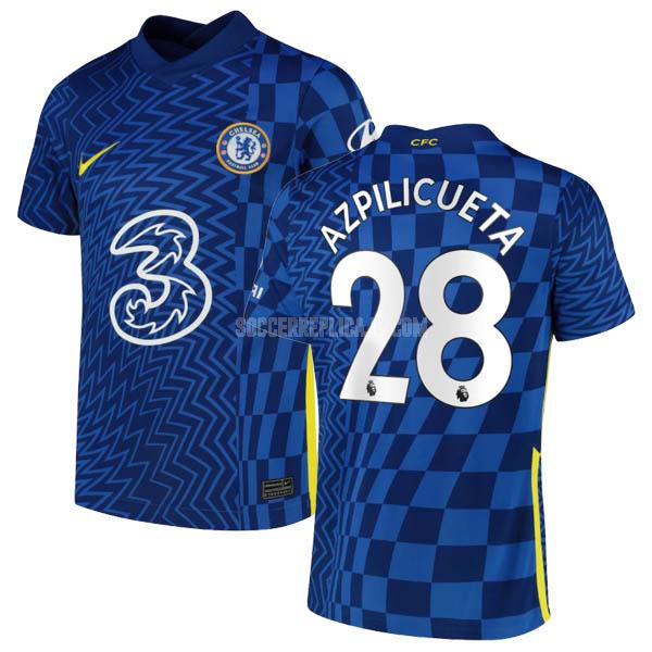 2021-22 ナイキ チェルシー azpilicueta ホーム レプリカ ユニフォーム