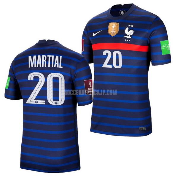 2021-22 ナイキ フランス anthony martial ホーム レプリカ ユニフォーム