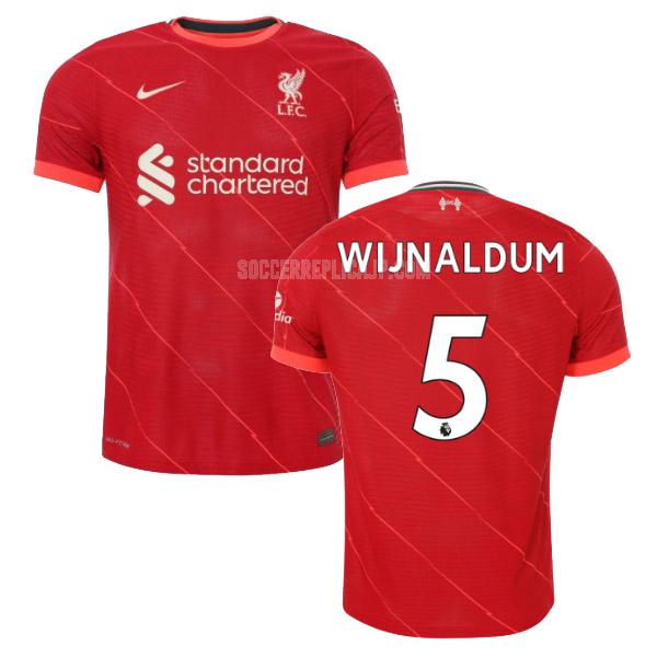 2021-22 ナイキ リヴァプール wijnaldum ホーム レプリカ ユニフォーム