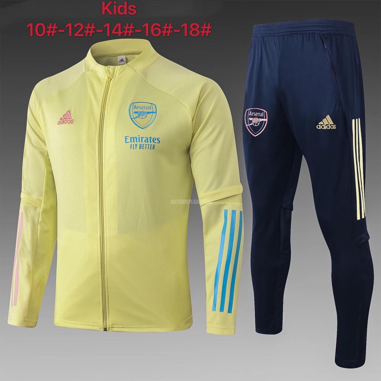 2021 adidas アーセナル ジュニア 黄 ジャケット